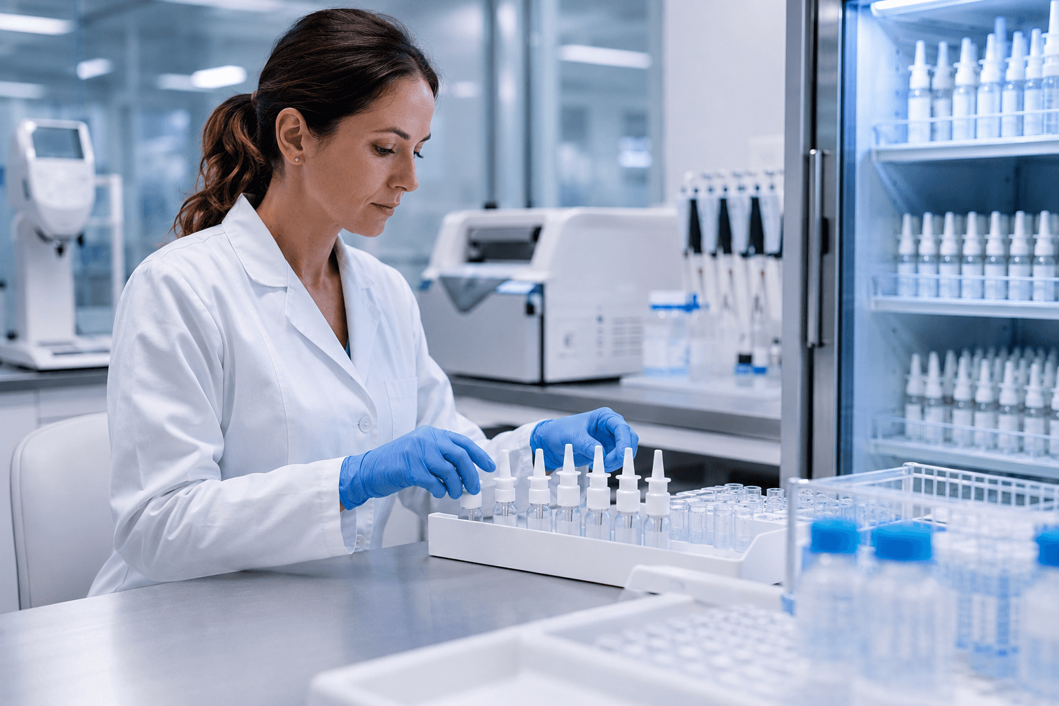 Nasal Spray Peptide Formulations for Research